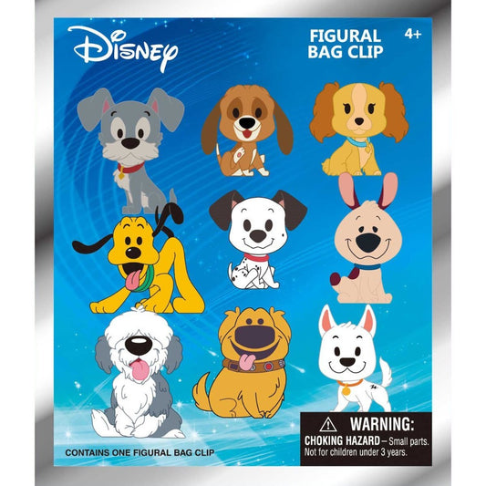 Disney Dogs Random 3D Foam Bag Clips