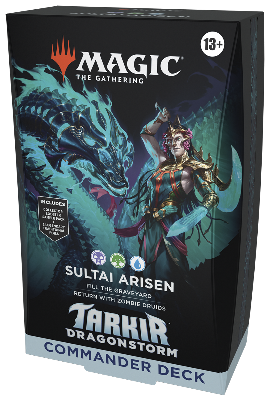 Tarkir Dragonstorm Commander Deck Sultai Arisen