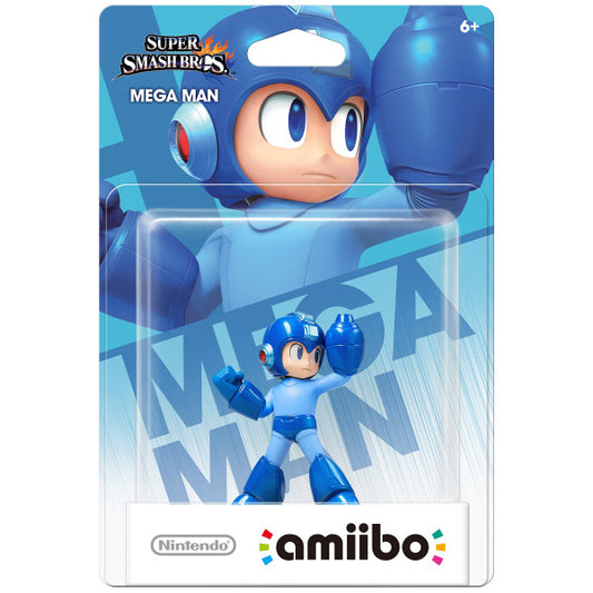 Amiibo - Super Smash Bros Mega Man Figure (Sealed)