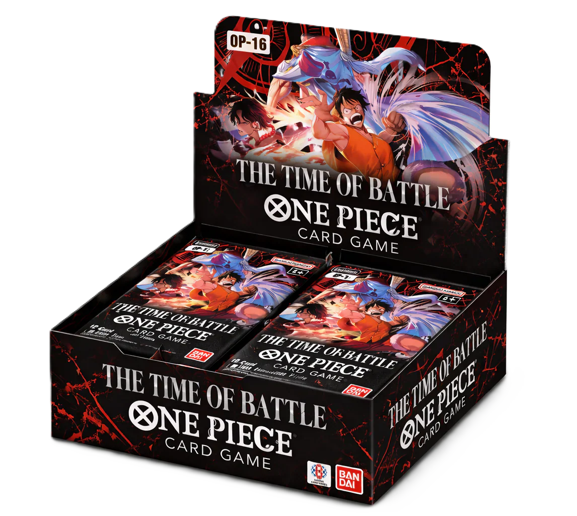ONE PIECE CG OP-16 THE TIME OF BATTLE BOOSTER