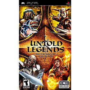 Untold Legends: Brotherhood of the Blade - PlayStation Portable (PSP)
