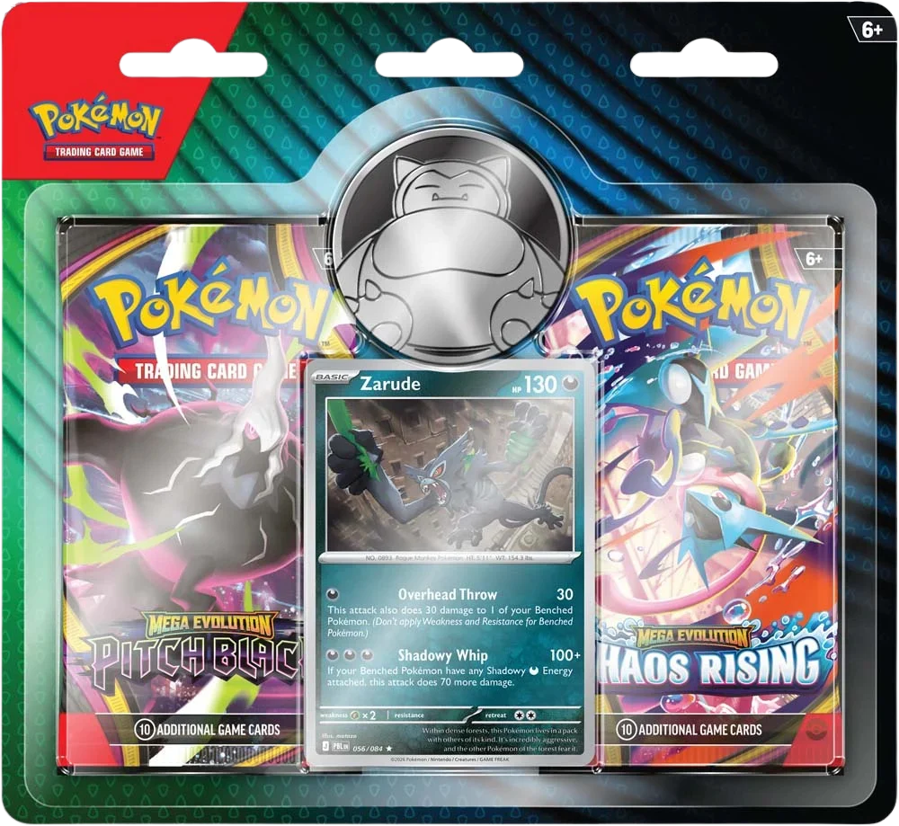 Zarude 2-Pack Blister
