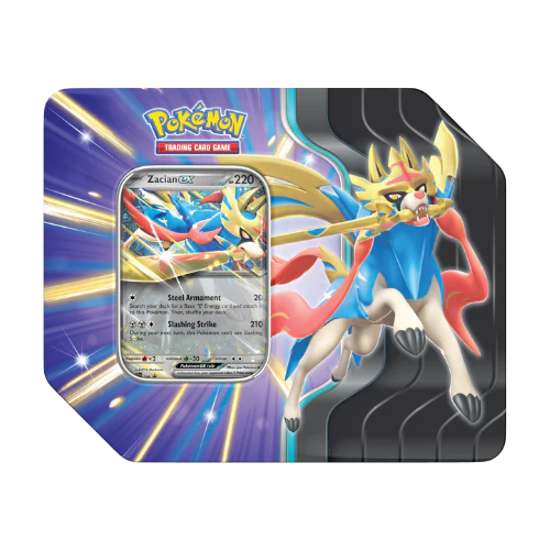POKEMON SLASHING LEGENDS TIN Zacian EX