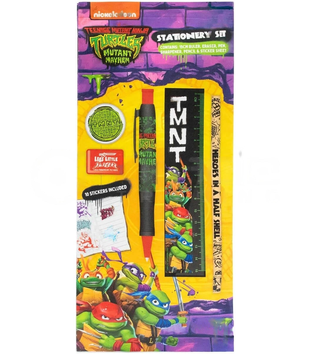 Ninja Turtles Stationery Set
