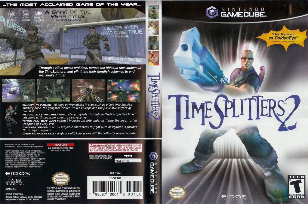Time Splitters 2 - Nintendo GameCube