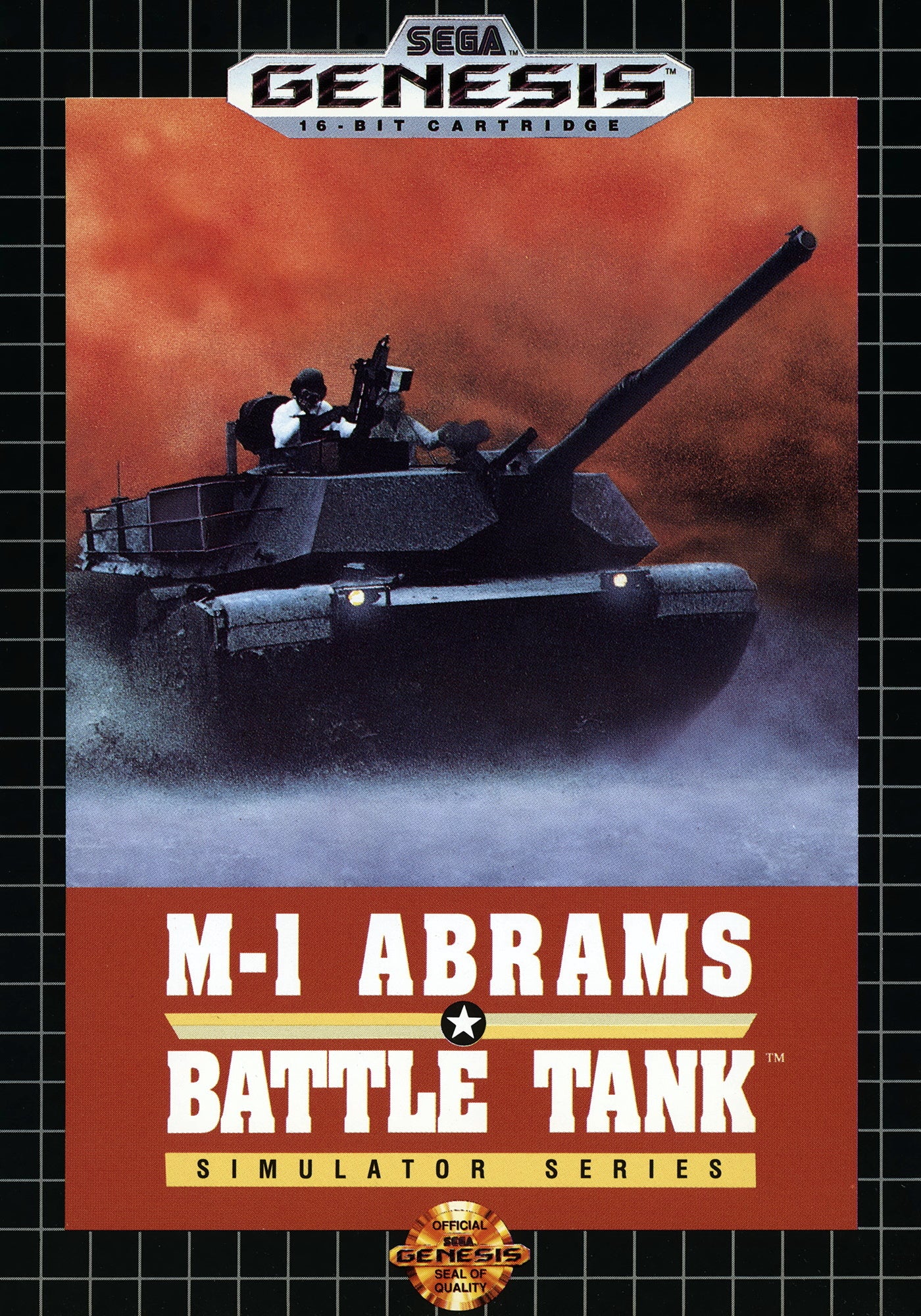 M-1 Abrams Battle Tank - Sega Genesis