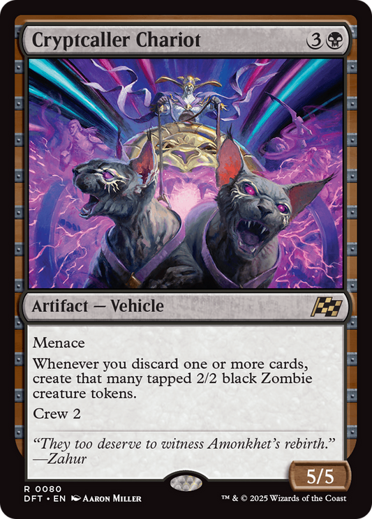 Cryptcaller Chariot (DFT-080) - Aetherdrift