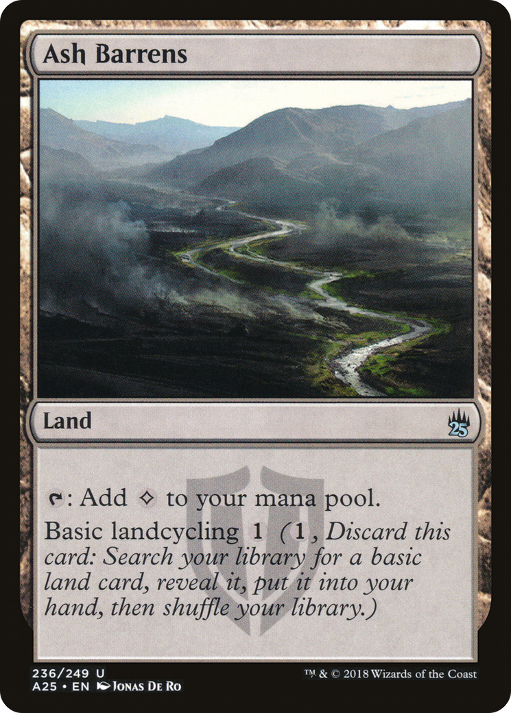 Ash Barrens (A25-236) - Masters 25