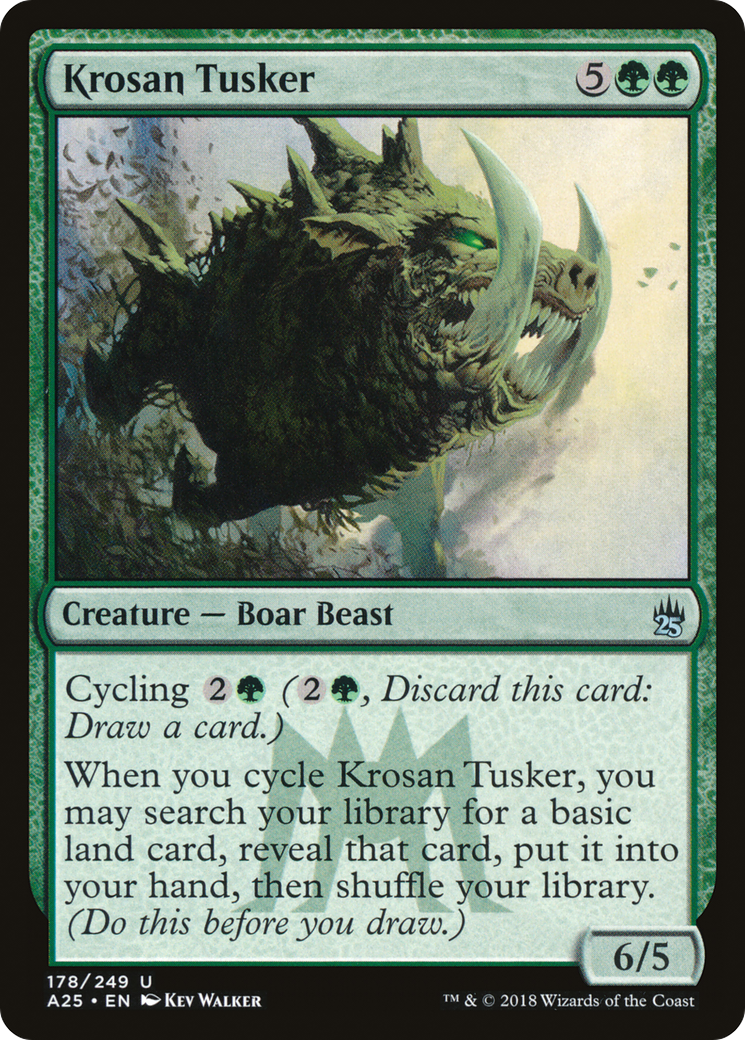 Krosan Tusker (A25-178) - Masters 25 Foil