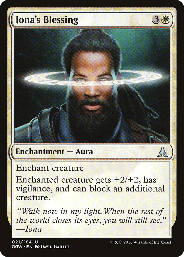 Iona's Blessing (OGW-021) - Oath of the Gatewatch Foil