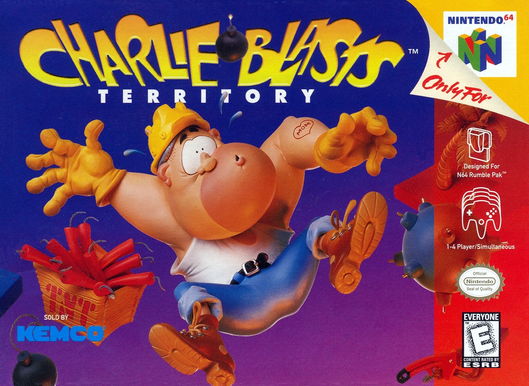 Charlie Blast's Territory - Nintendo 64 (N64)