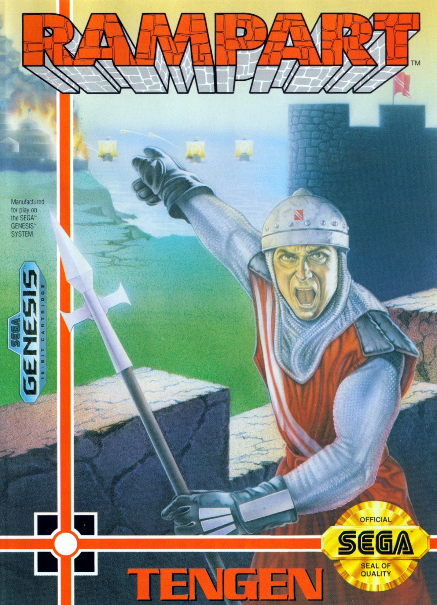Rampart - Sega Genesis