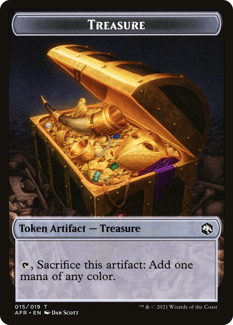 Treasure (AFR-015) - Adventures in the Forgotten Realms Tokens Foil