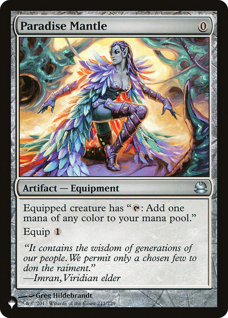 Paradise Mantle (LIST-211/229) - The List