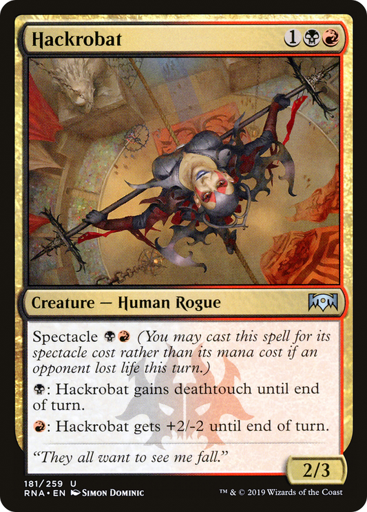 Hackrobat (RNA-181) - Ravnica Allegiance