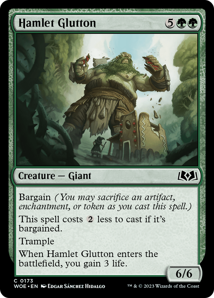 Hamlet Glutton (WOE-173) - Wilds of Eldraine