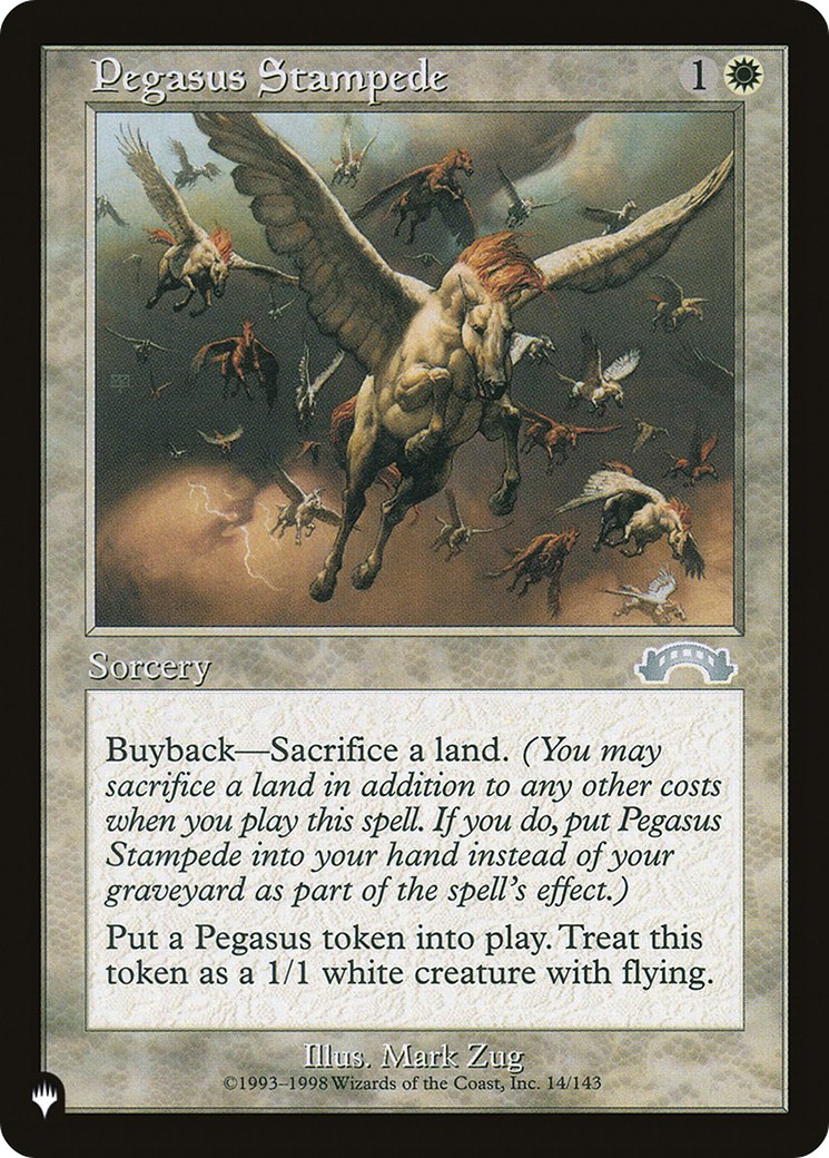 Pegasus Stampede (LIST-14/143) - The List