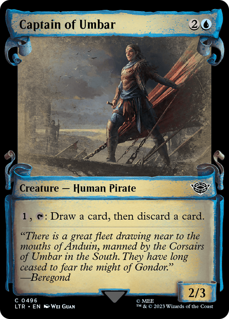 Captain of Umbar (LTR-496) - The Lord of the Rings: Tales of Middle-earth: (Showcase)
