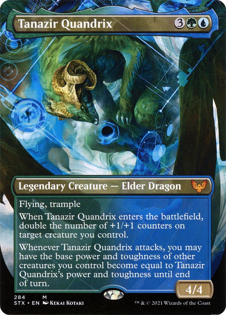 Tanazir Quandrix (STX-284) - Strixhaven: School of Mages (Borderless)