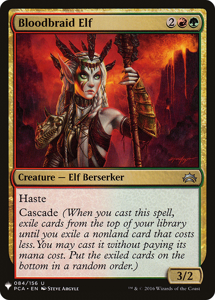Bloodbraid Elf (LIST-084) - The List