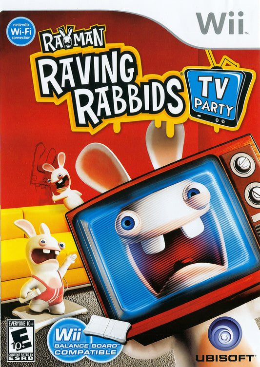 Rayman Raving Rabbids TV Party