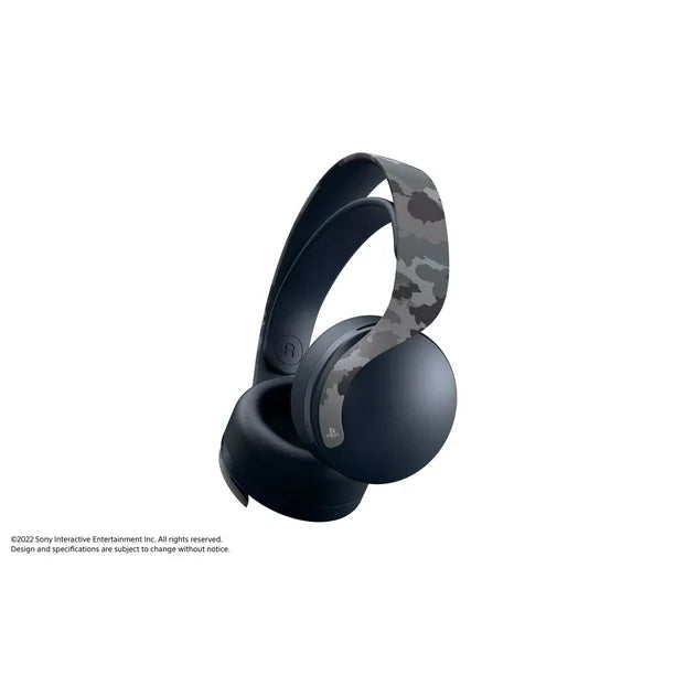 PlayStation PULSE 3D Wireless Gaming Headset for PS4 / PS5 - Grey Camo