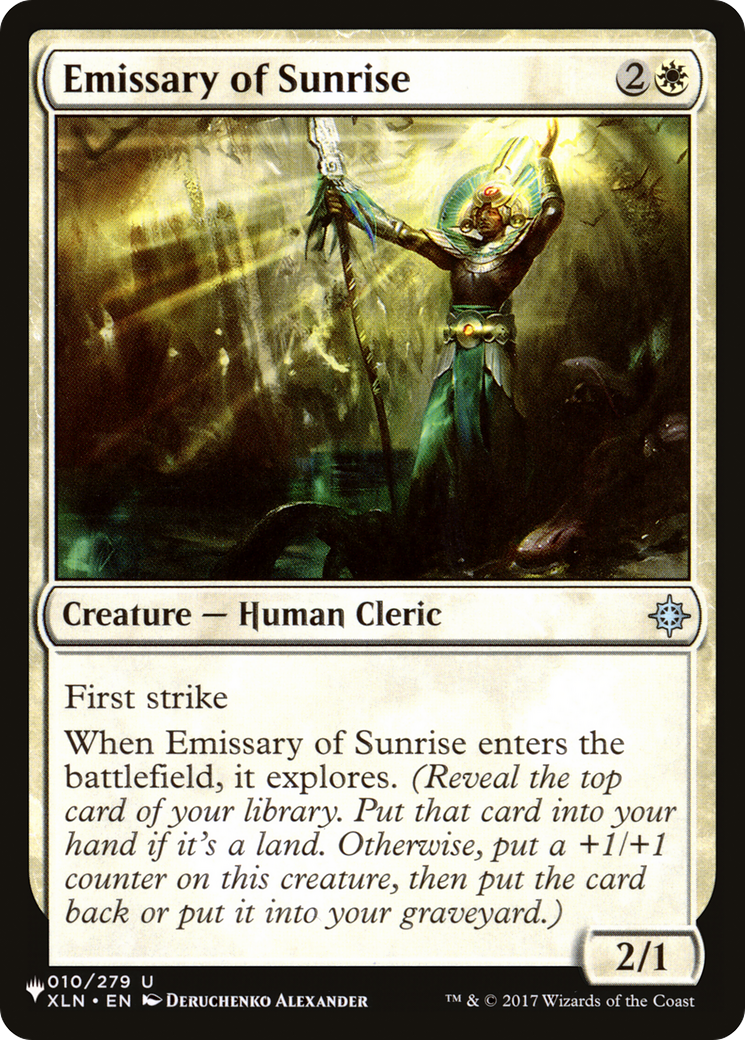 Emissary of Sunrise (LIST-010/279) - The List