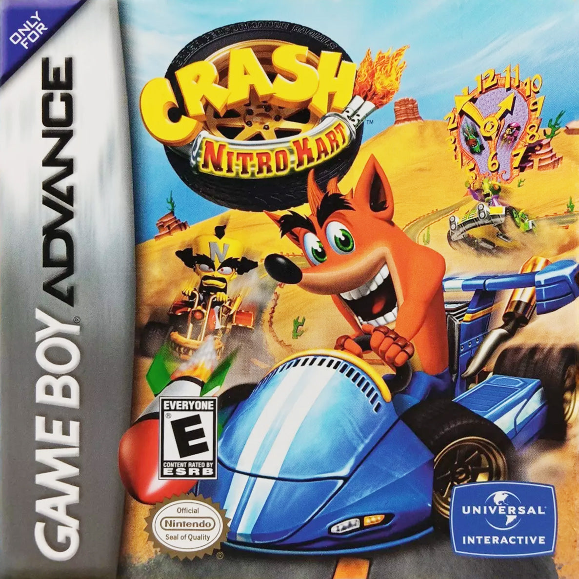Crash Nitro Kart  - Game Boy Advance (GBA)