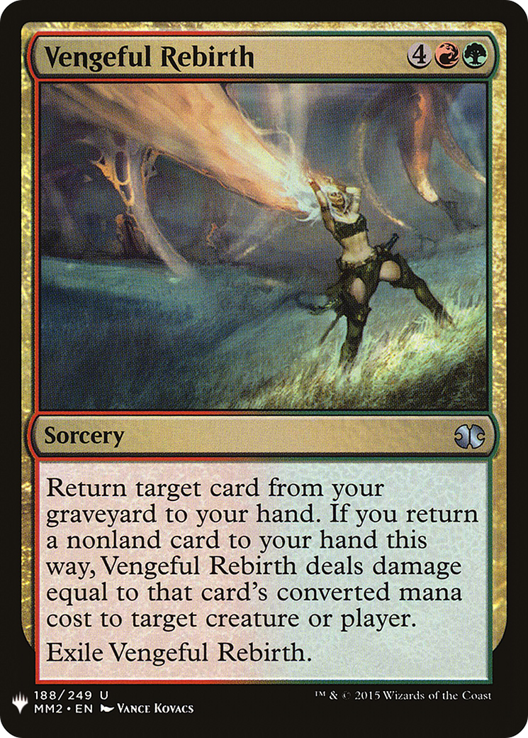 Vengeful Rebirth (LIST-188) - The List