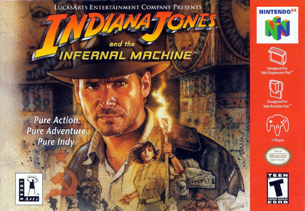 Indiana Jones and the Infernal Machine - Nintendo 64 (N64)
