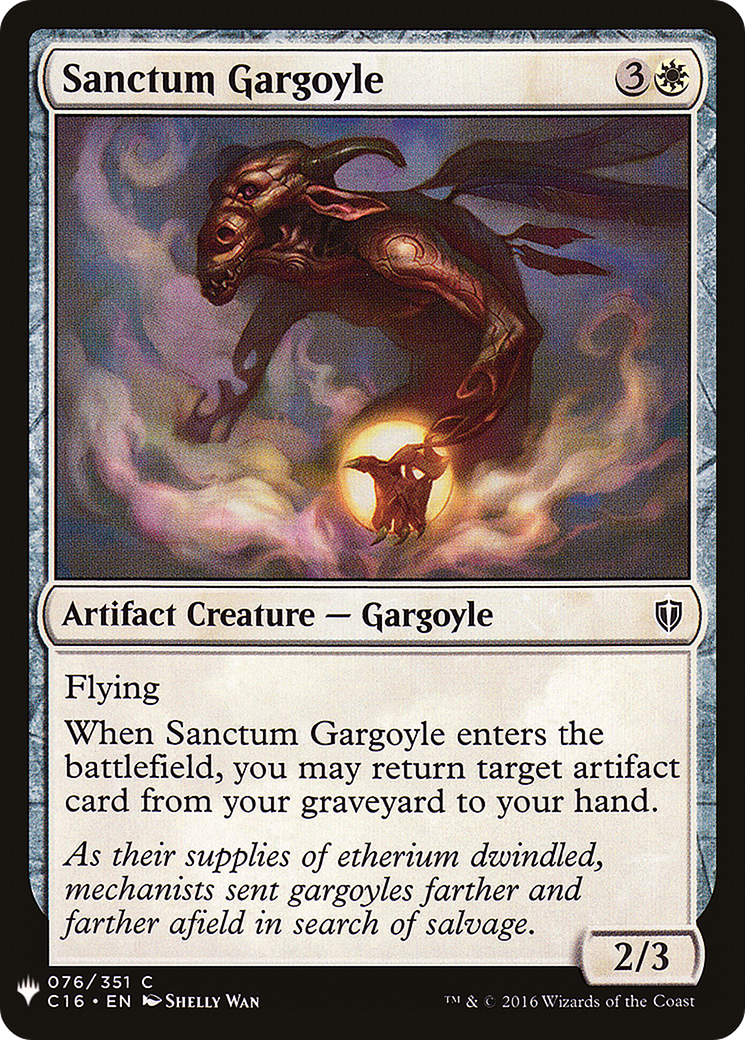 Sanctum Gargoyle (LIST-076) - The List