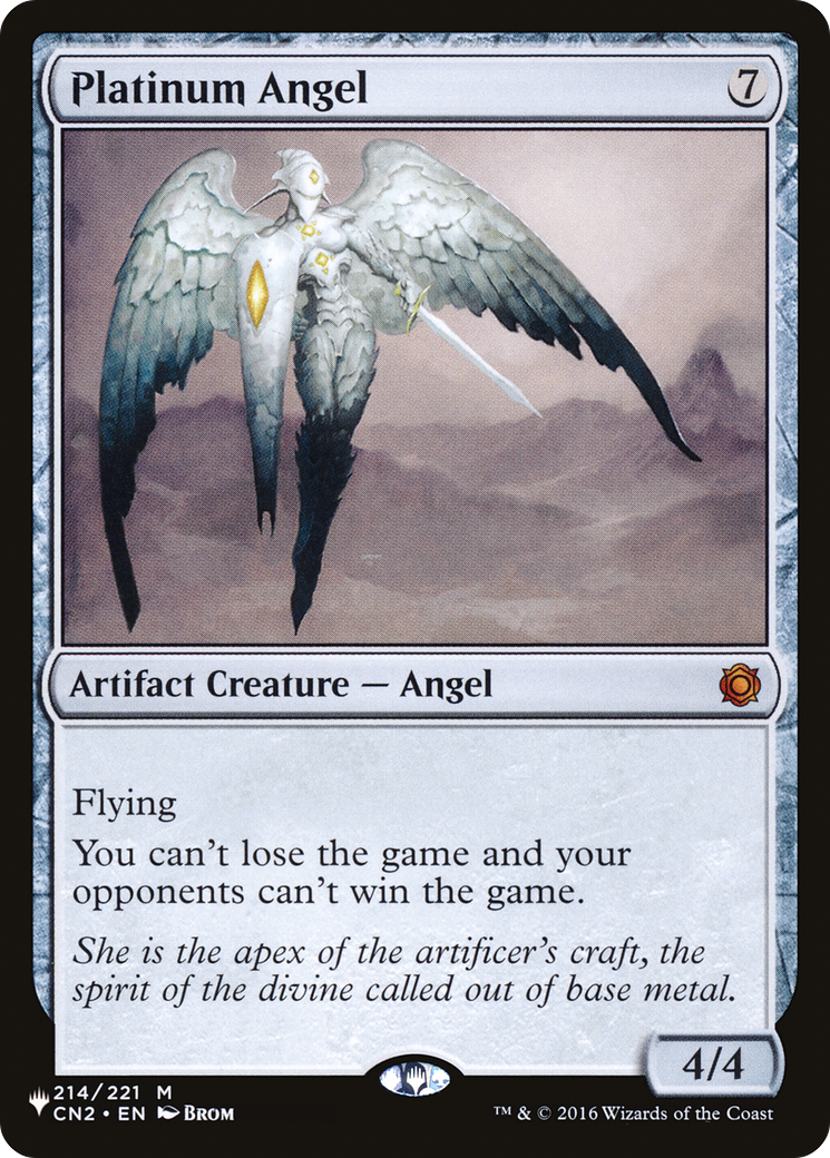 Platinum Angel (LIST-214/221) - The List