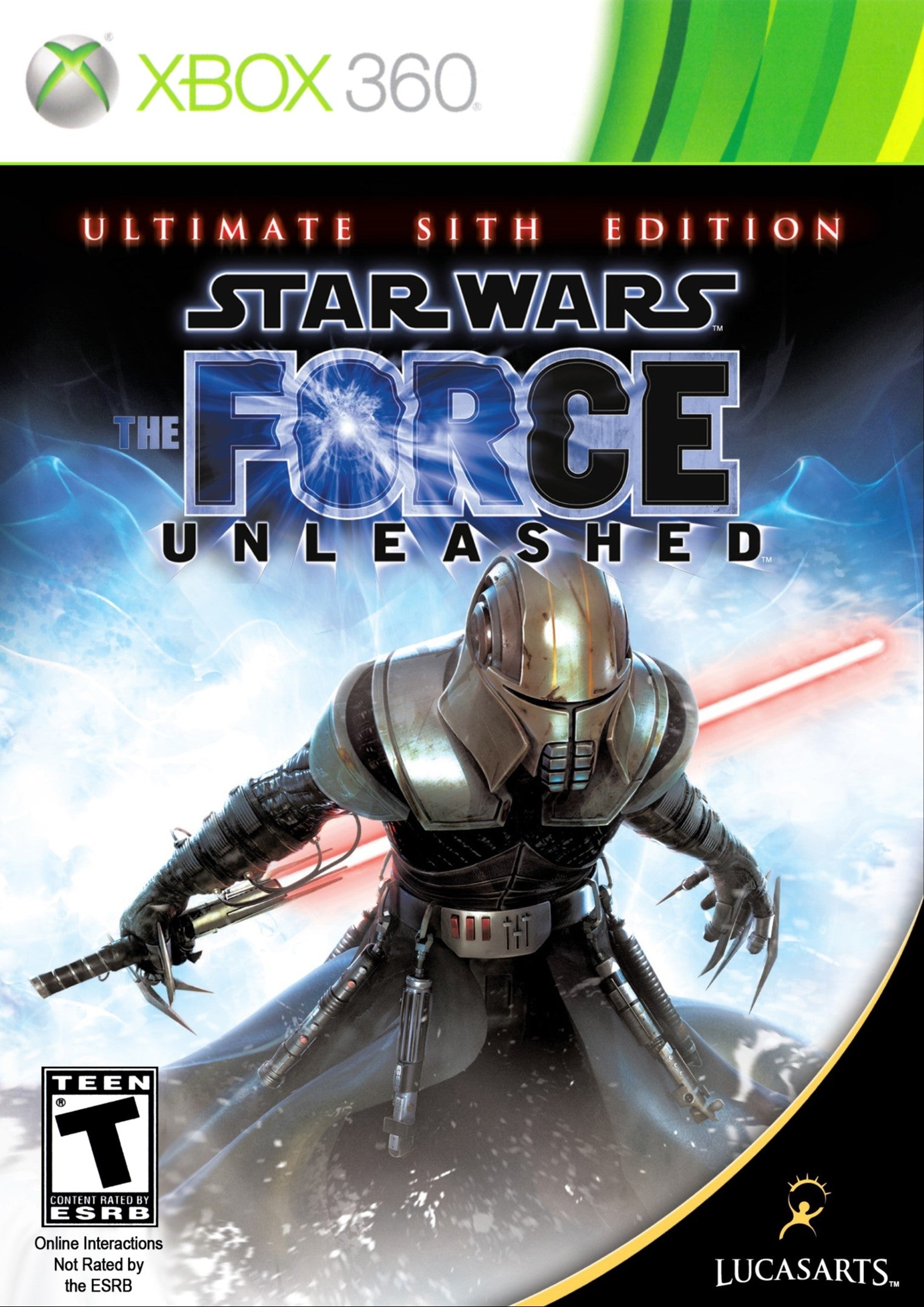 Star Wars The Force Unleashed Ultimate Sith Edition Game (Steelbook) - Xbox 360