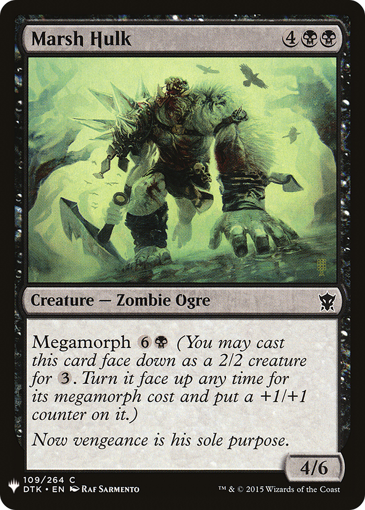 Marsh Hulk (LIST-109) - The List