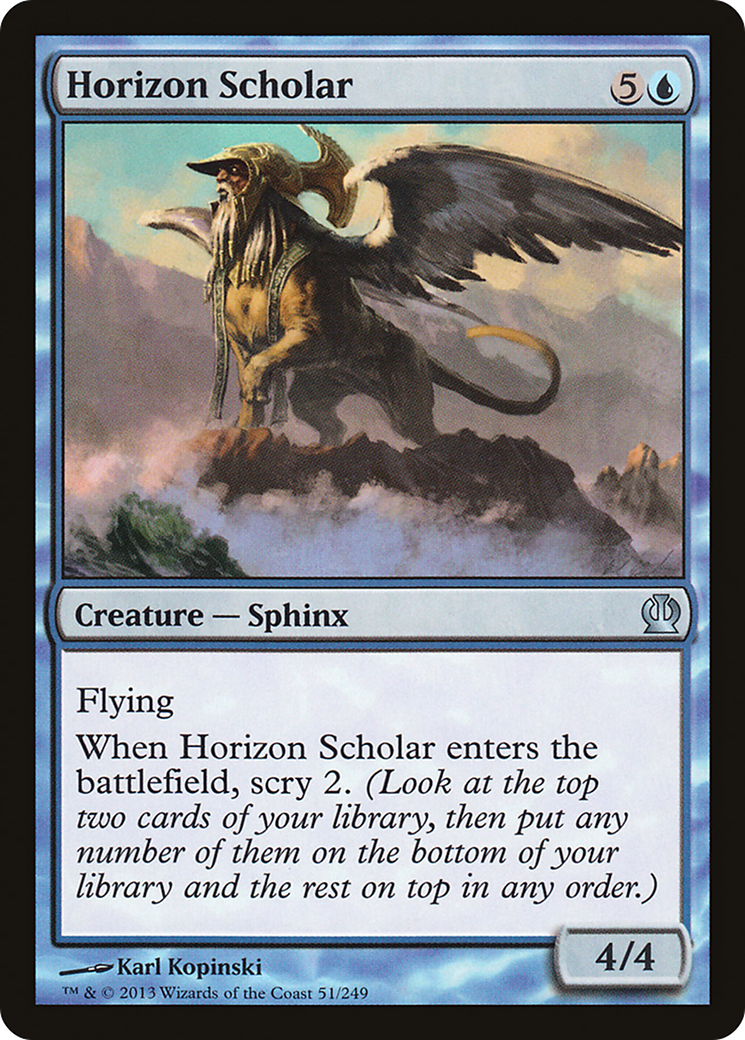 Horizon Scholar (THS-051) - Theros Foil