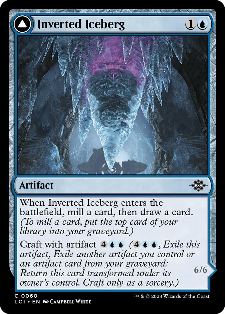 Inverted Iceberg // Iceberg Titan (LCI-060) - The Lost Caverns of Ixalan Foil