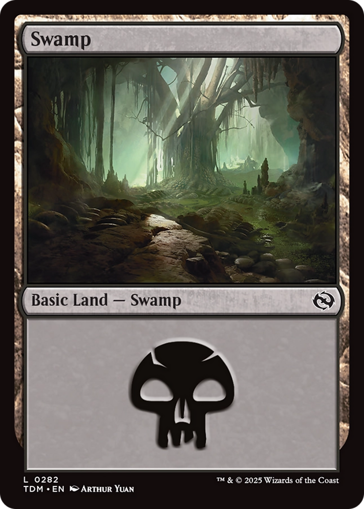 Swamp (TDM-282) - Tarkir: Dragonstorm