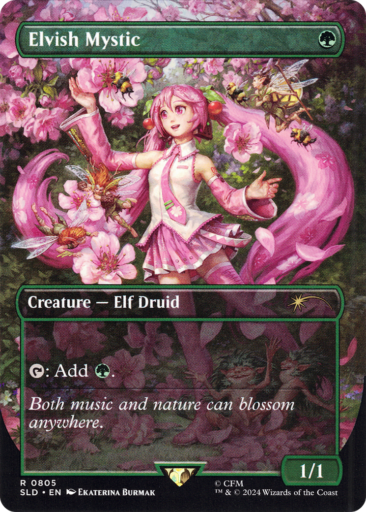 Elvish Mystic (SLD-805) - Secret Lair Drop
