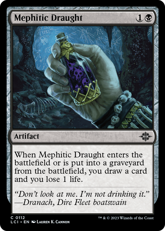 Mephitic Draught (LCI-112) - The Lost Caverns of Ixalan