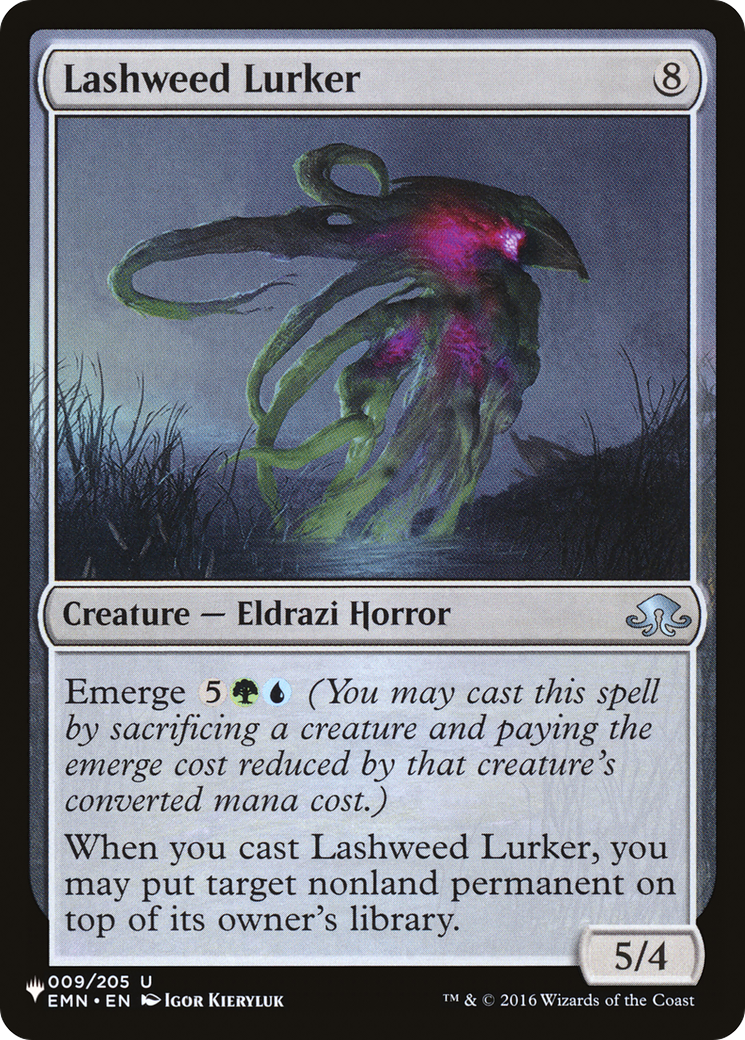 Lashweed Lurker (LIST-009/205) - The List