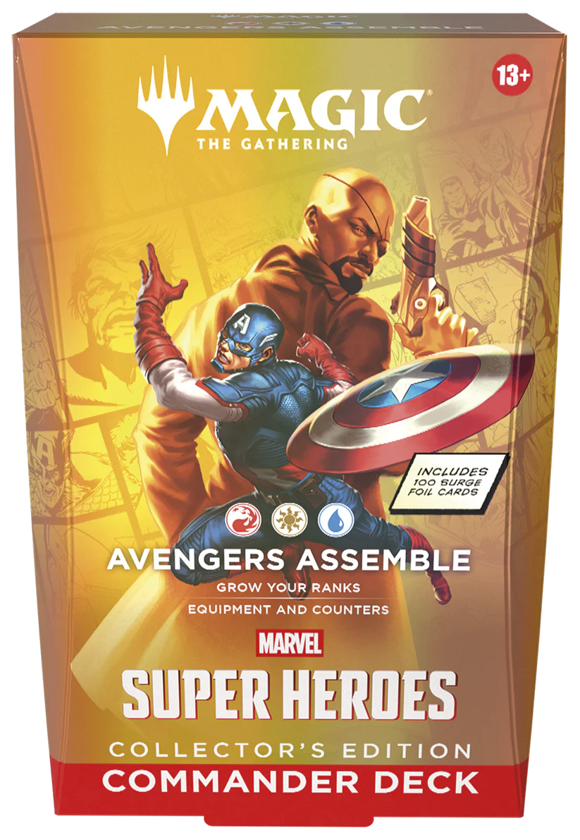 MTG MARVEL SUPER HEROES COMMANDER COLLECTORS EDITION