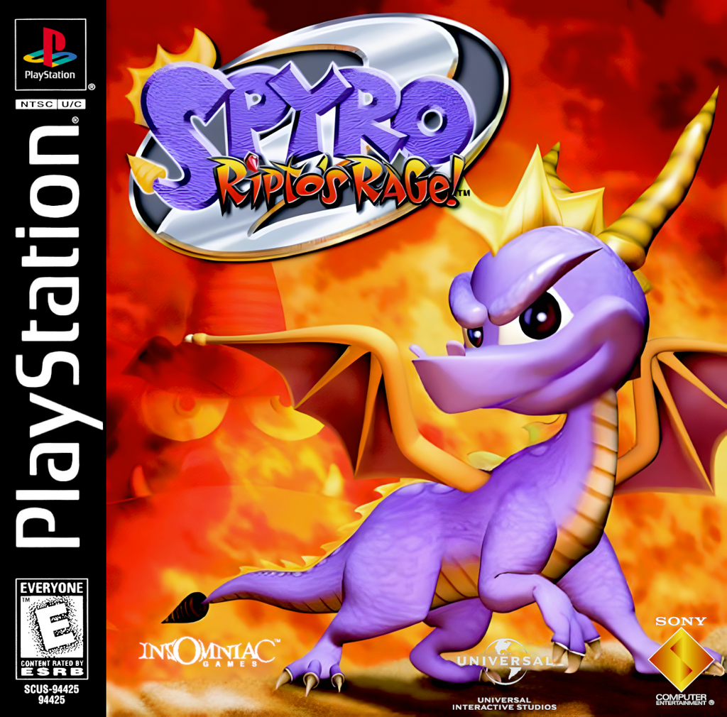 Spyro 2: Ripto's Rage - PlayStation (PS1)