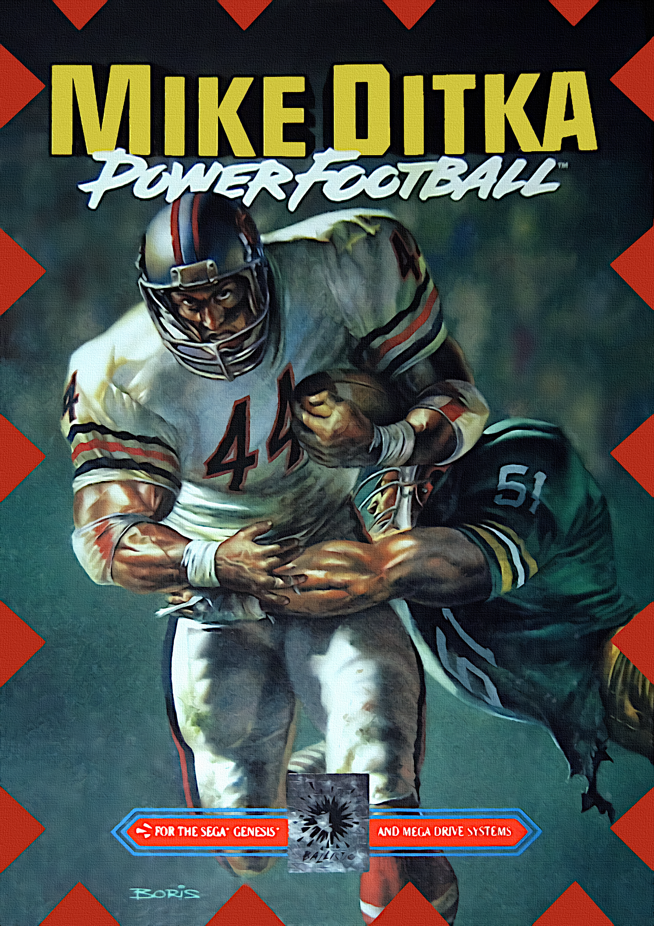 Mike Ditka Power Football - Sega Genesis