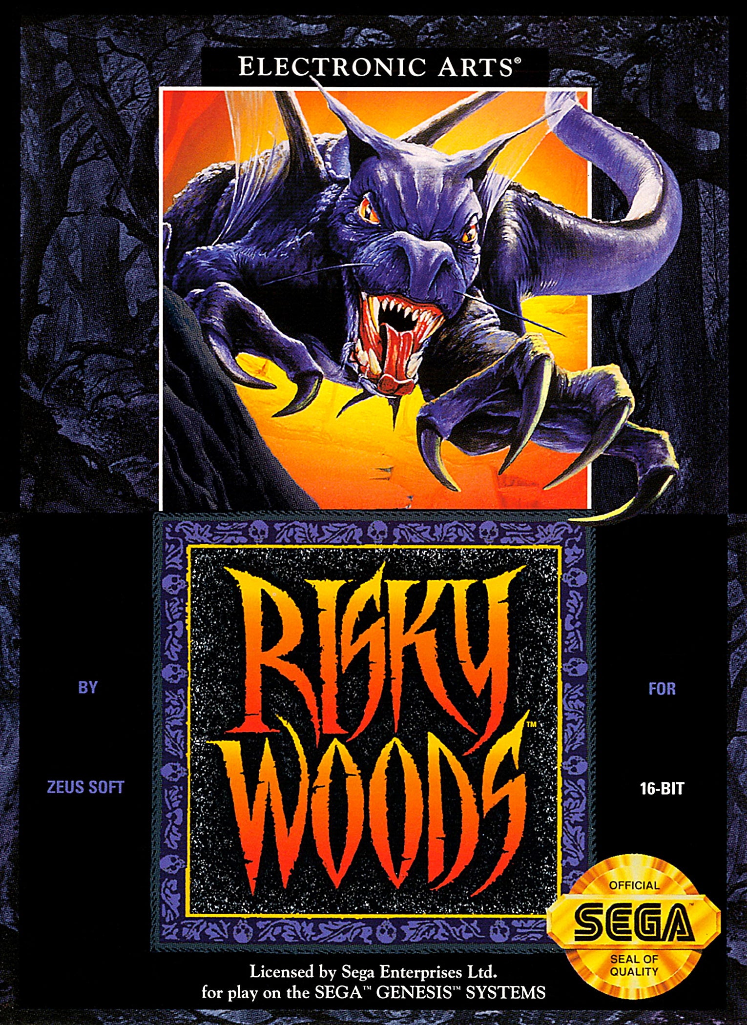 Risky Woods - Sega Genesis