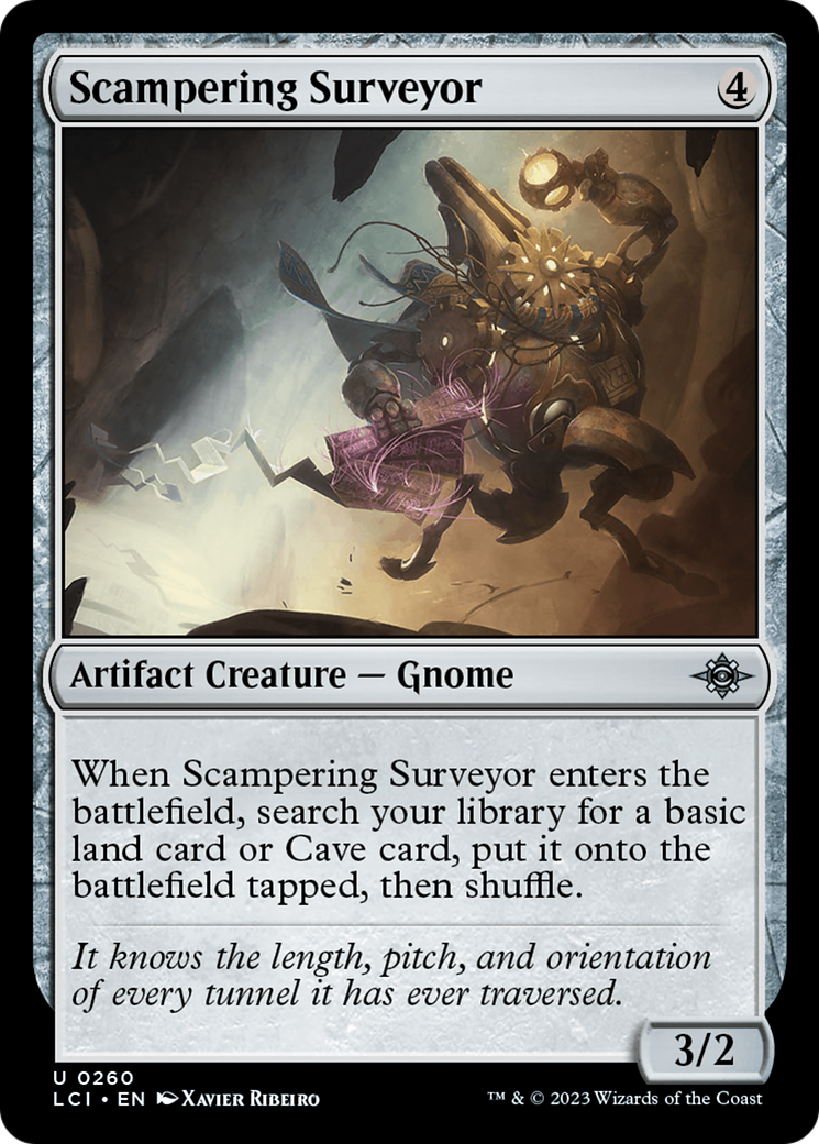 Scampering Surveyor (LCI-260) - The Lost Caverns of Ixalan