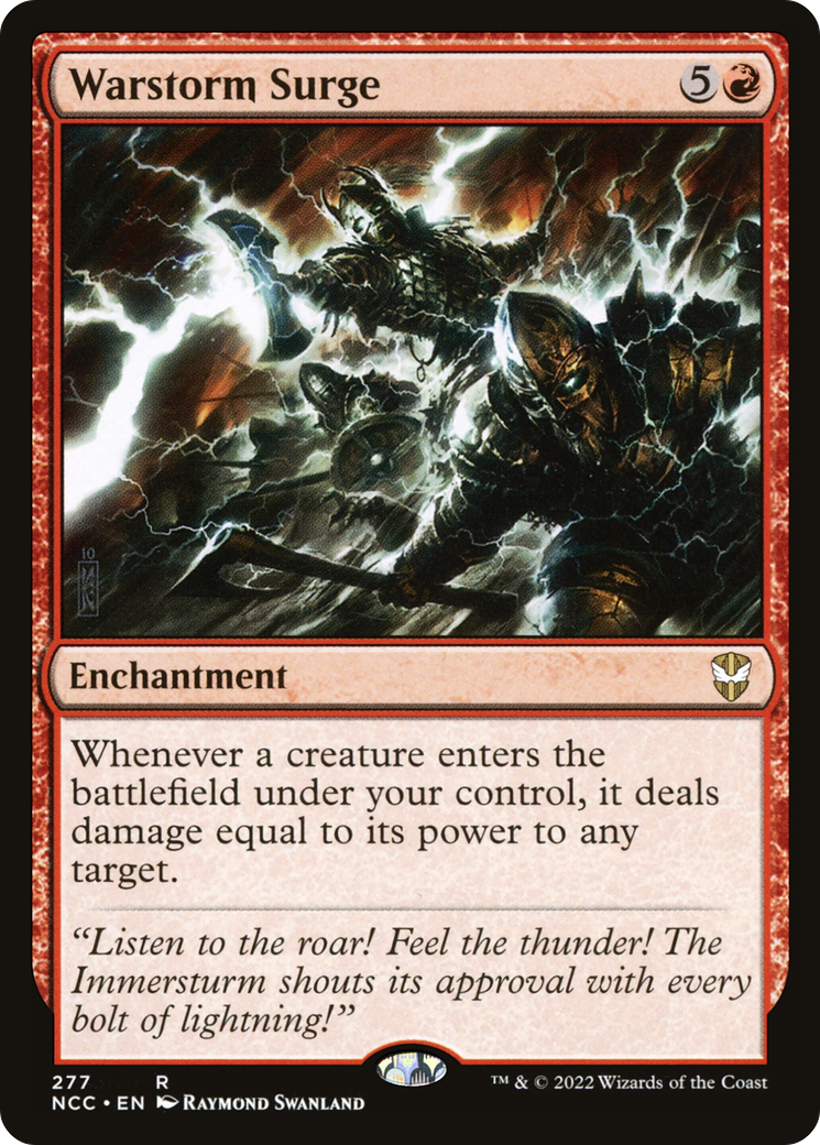 Warstorm Surge (NCC-277) - New Capenna Commander