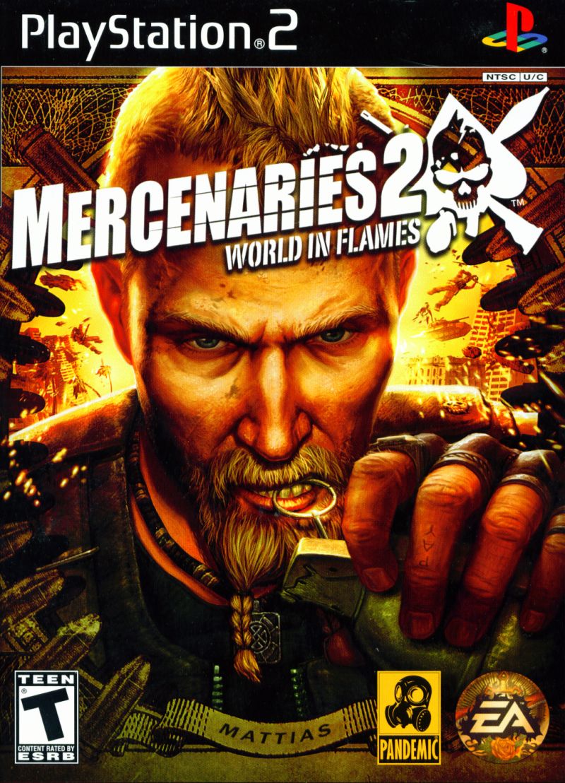 Mercenaries 2 World in Flames - PlayStation 2 (PS2)