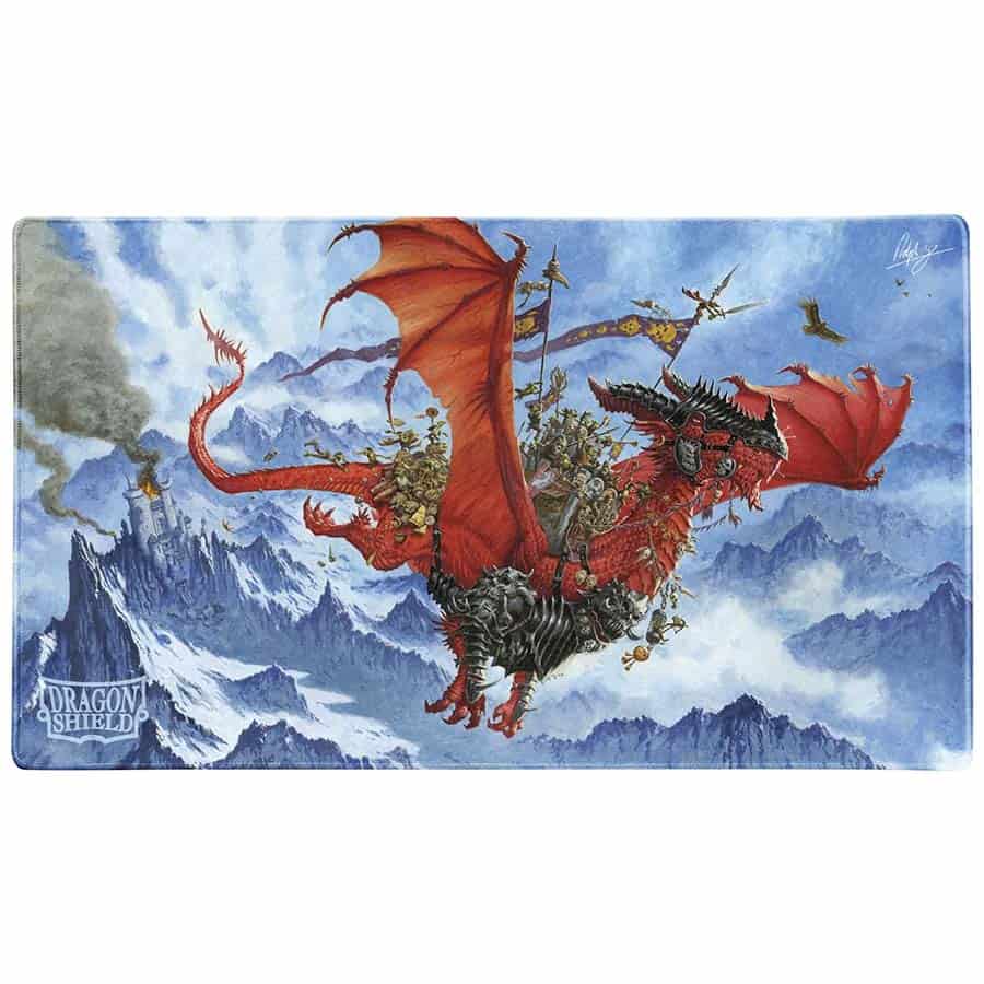 DRAGON SHIELD PLAYMAT WITH TUBE THE  RAID