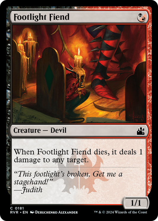 Footlight Fiend (RVR-181) - Ravnica Remastered