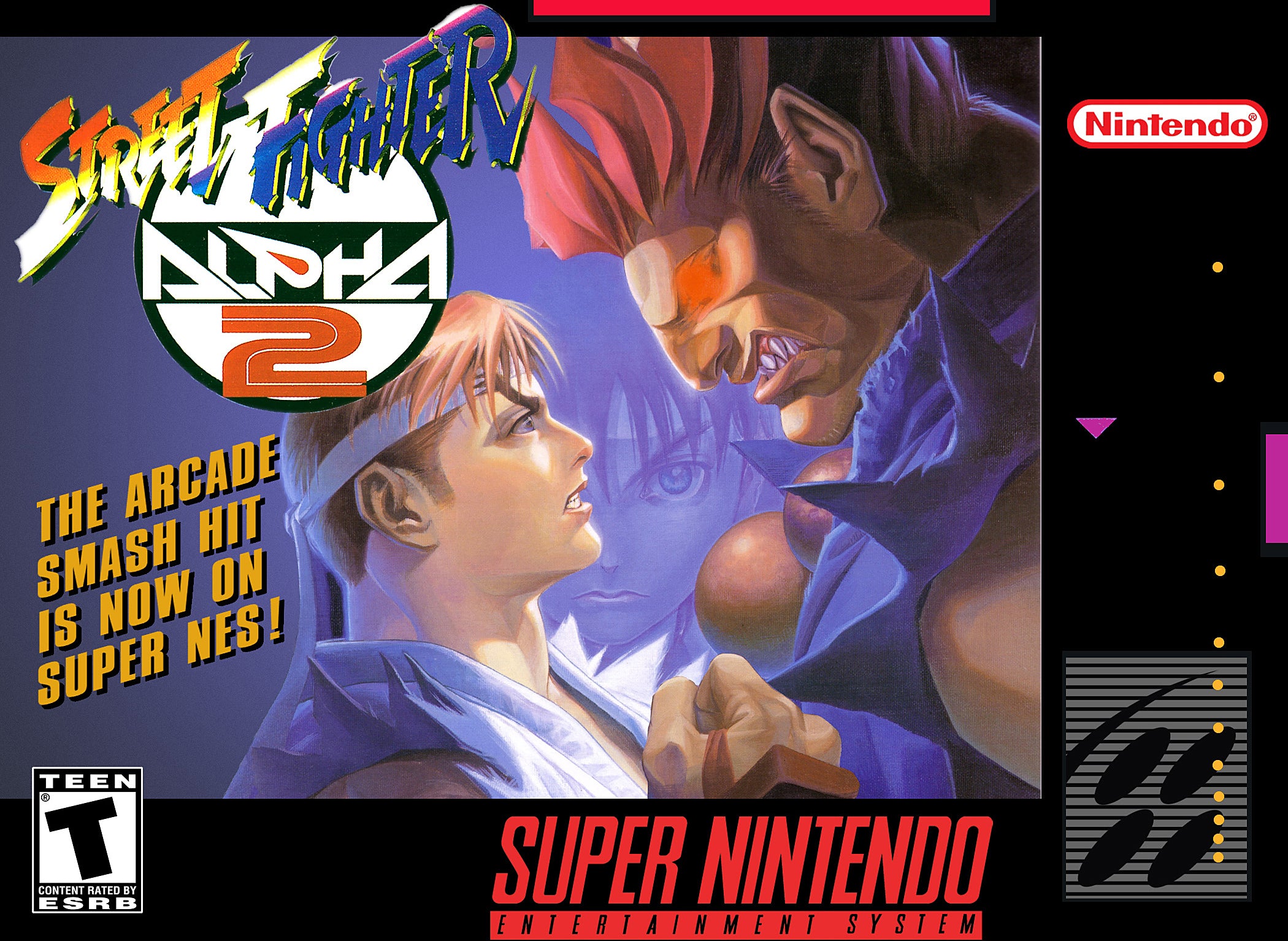 Street Fighter Alpha 2 - Super Nintendo (SNES)